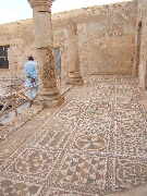   Zoom : En Libye, la villa romaine de Silin appartenait à un notable romain au 2ème siècle après J.C.  